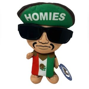 Homies- Mr. Raza Plush Collectable Toy Bigheadz Dolls 10-inch NEW!